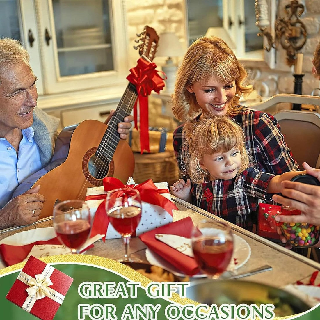 4-Piece Cheese Knife Set in Wooden Box