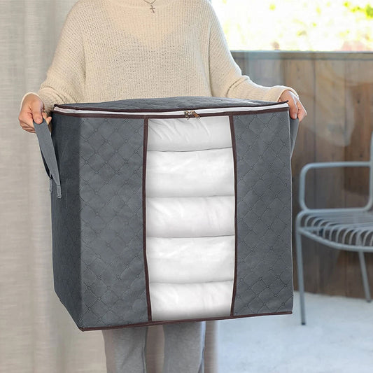 90L Zipped Storage Bags – Pack of 6