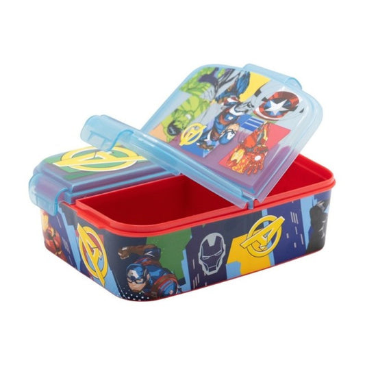 Avengers 3-compartment food storage box