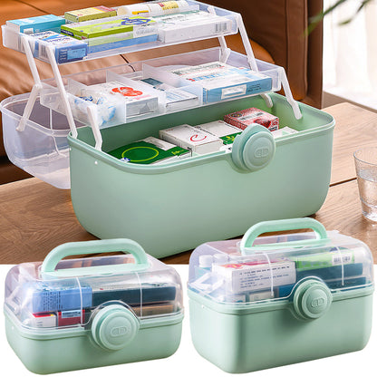 Portable Medicine & First Aid Storage Box