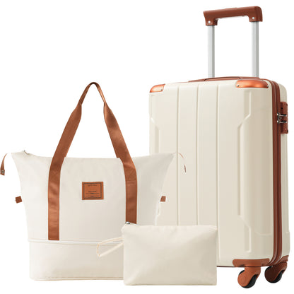 3-Piece Hardshell Carry-On Luggage Set